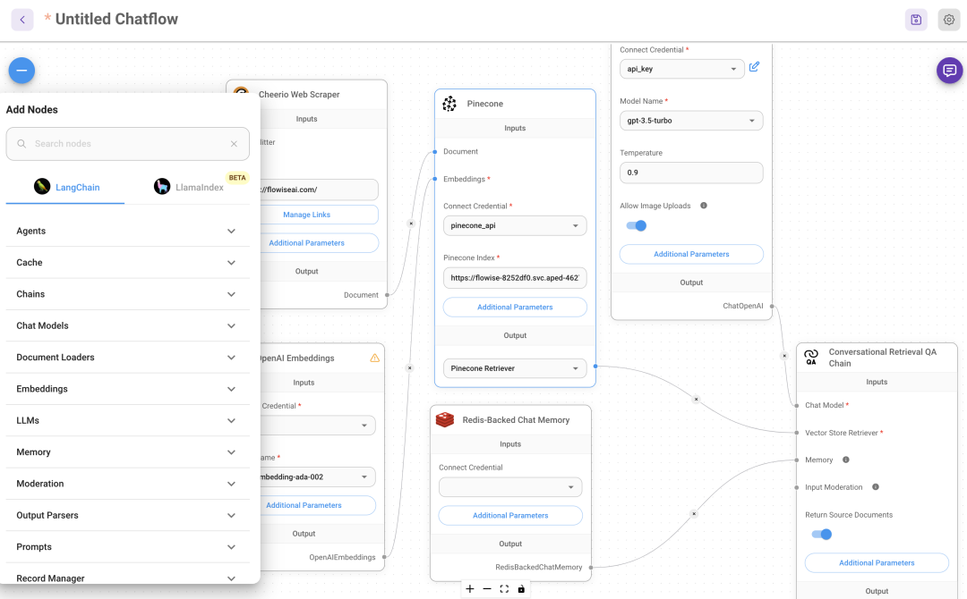 Flowise AI 工作流进阶: 常用组件介绍+连 Notion 做知识库 配图 31