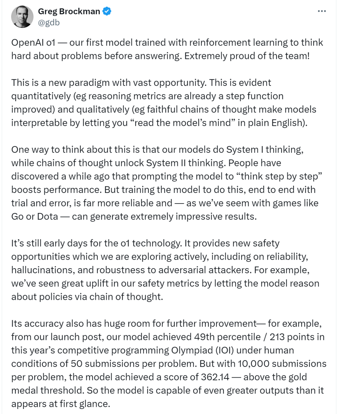 大招憋出来了！OpenAI发布最强推理模型o1，它真的会思考，但API比4o贵好几倍 配图 3