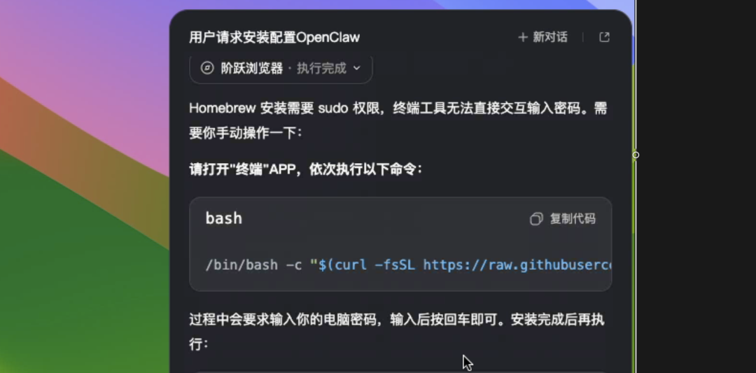 别再被命令行折磨了！10分钟，我用 AI 全自动装好了“小龙虾”（新手救星） 配图 12