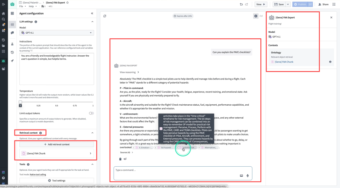 详解Palantir AIP中开发Agent应用的精髓 配图 11