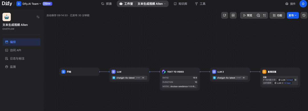 Dify 支持视频生成了！附 AI 视频应用搭建教程 配图 7