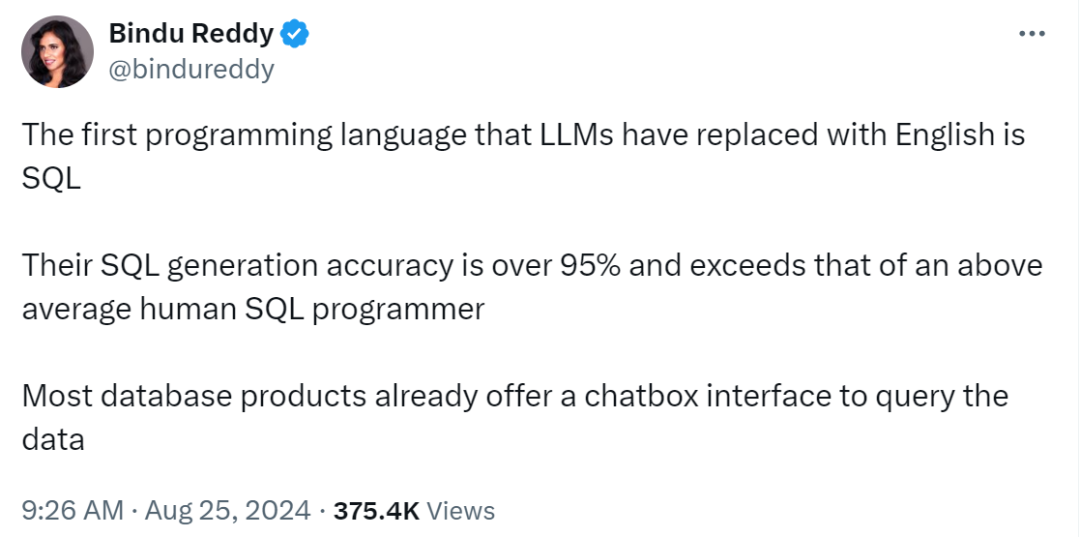LLM取代的第一个编程语言竟是SQL？网友吵翻天 配图 2