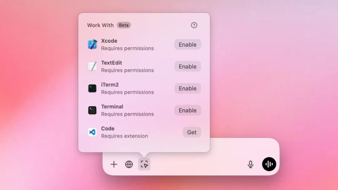 ChatGPT Mac桌面端重磅更新！与VS Code、终端完美联动！工作效率起飞！ 配图 5