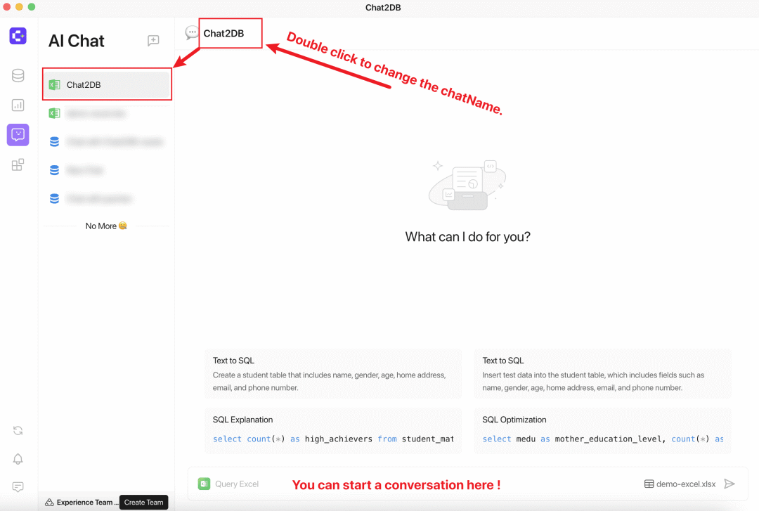 一言即图：Chat2DB新推Chat2Excel，让数据对话跃然纸上！ 配图 3