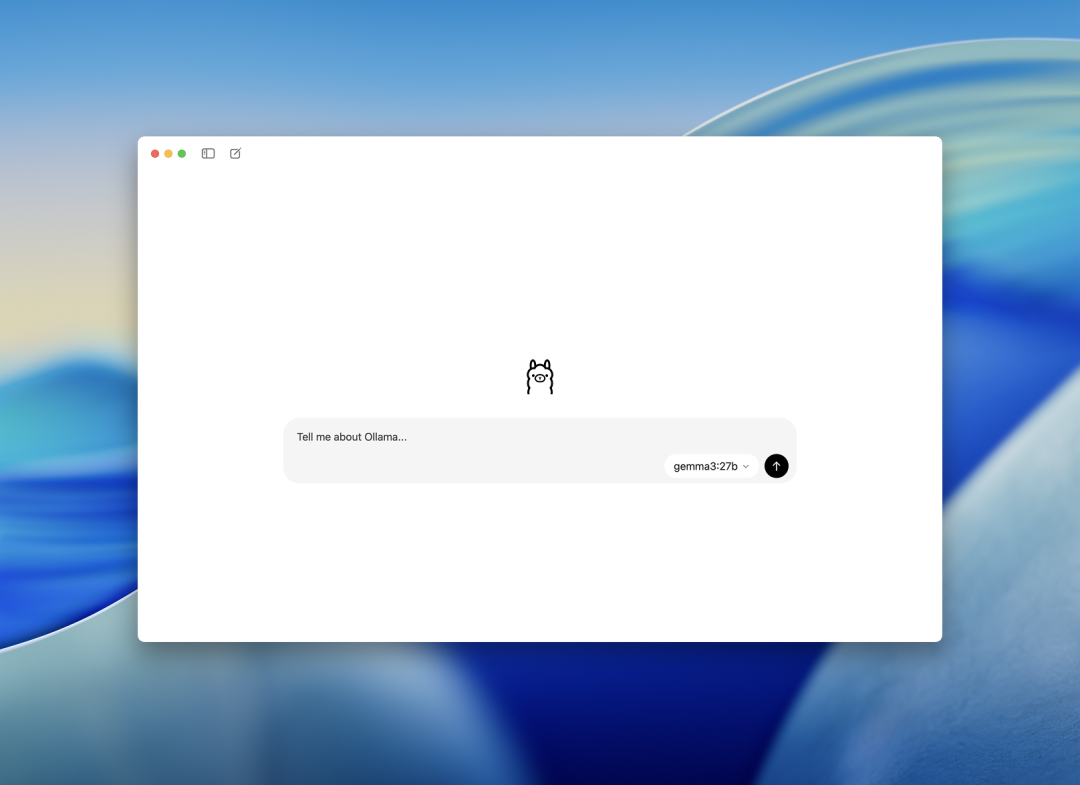 Ollama 新应用截图
