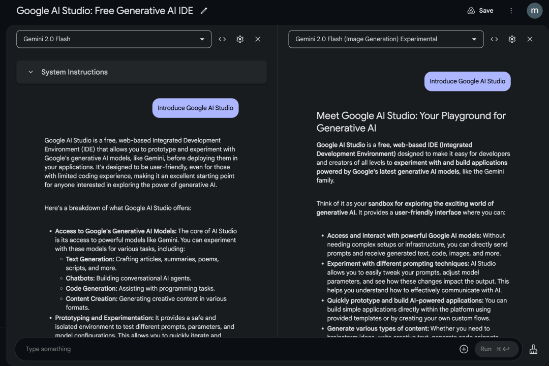 谷歌免费 AI Studio，比付费 AI 助手 Gemini 还好用，免费、功能全、更新快、能理解录屏、还能作图+精修！ 配图 5