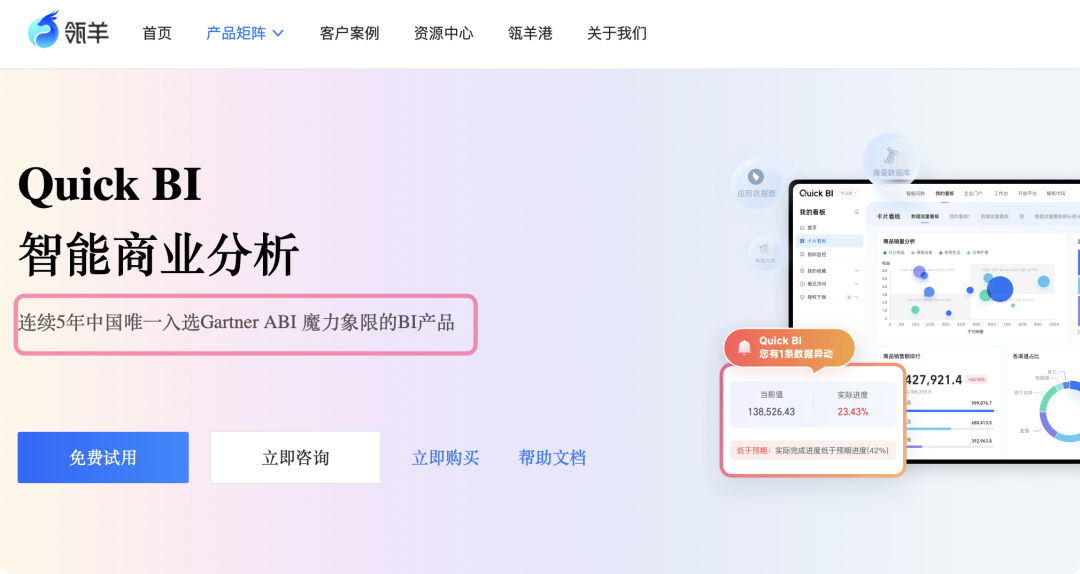 国产 BI 的“耻辱”：QuickBI 的“后发优势”（删改版） 配图 4