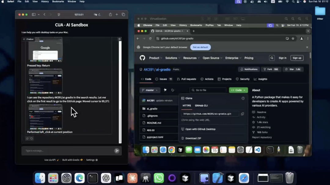 MacOS 的 AI Agent 新星，本地沙盒驱动，解锁 macOS 操作新体验！