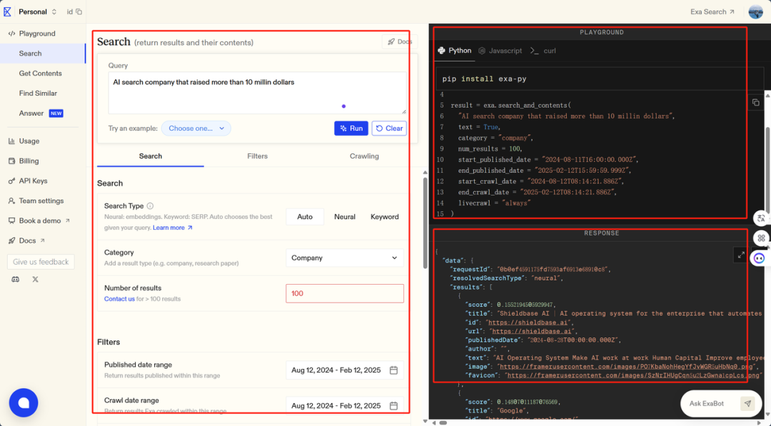 Exa：给 AI Agent 的 “Bing API” 配图 4
