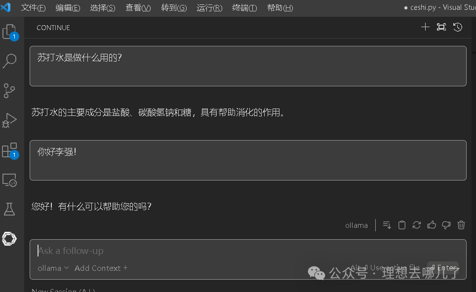 低配电脑的逆袭：Qwen2 0.5B模型携手VS Code，重塑高效编程体验 配图 4