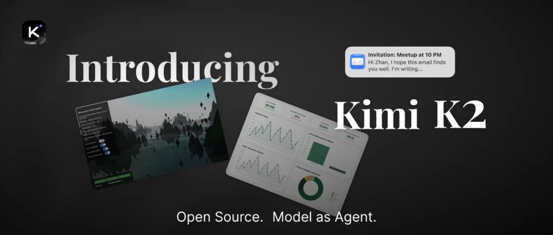 Kimi K2 发布并开源，擅长代码与 Agentic 任务