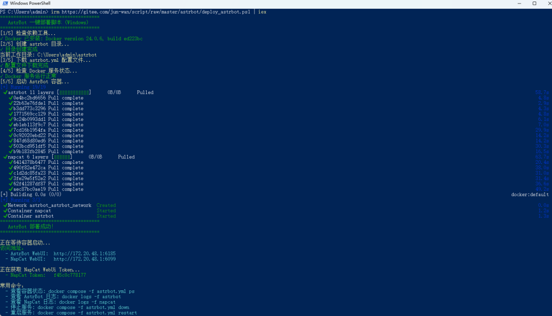 5分钟部署AstrBot+NapCat：用Docker把 DeepSeekAI接入你的QQ 配图 3
