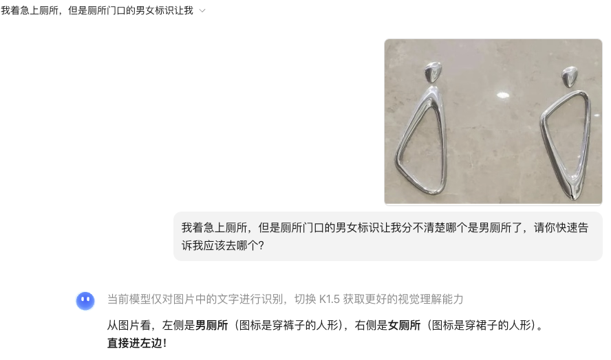 主观评测五大AI助手识图能力，奇葩卫生间标识识别大PK 配图 6