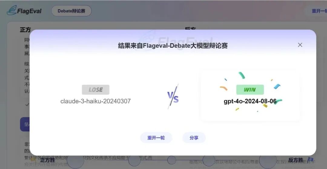 智源研究院推出全球首个中文大模型辩论平台FlagEval Debate 配图 2
