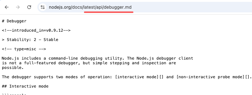 llms.txt 可直接进入 Node.js API 的 Markdown 原文 llms.txt 可直接进入 Node.js API 的 Markdown 原文