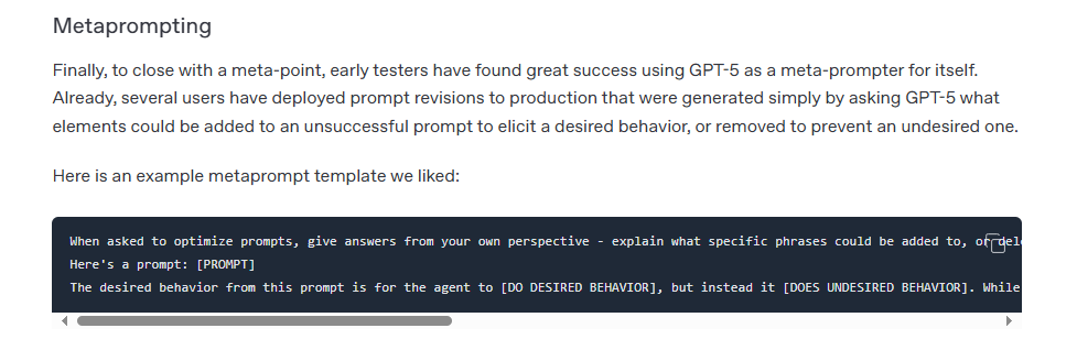 OpenAI官方GPT-5 提示词泄露：这套“反向Prompt”技巧，让模型听话得像条狗。 配图 2