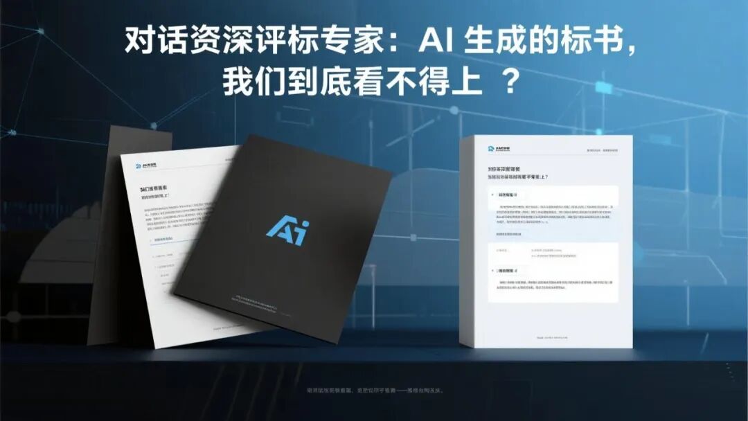 对话资深评标专家：AI生成的标书，我们到底看不看得上？