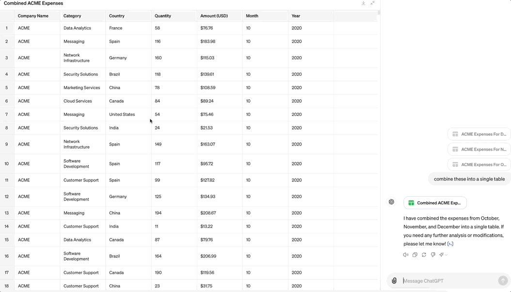 ChatGPT接力更新：实时交互式分析Excel！网友扒出背后新模型 配图 10