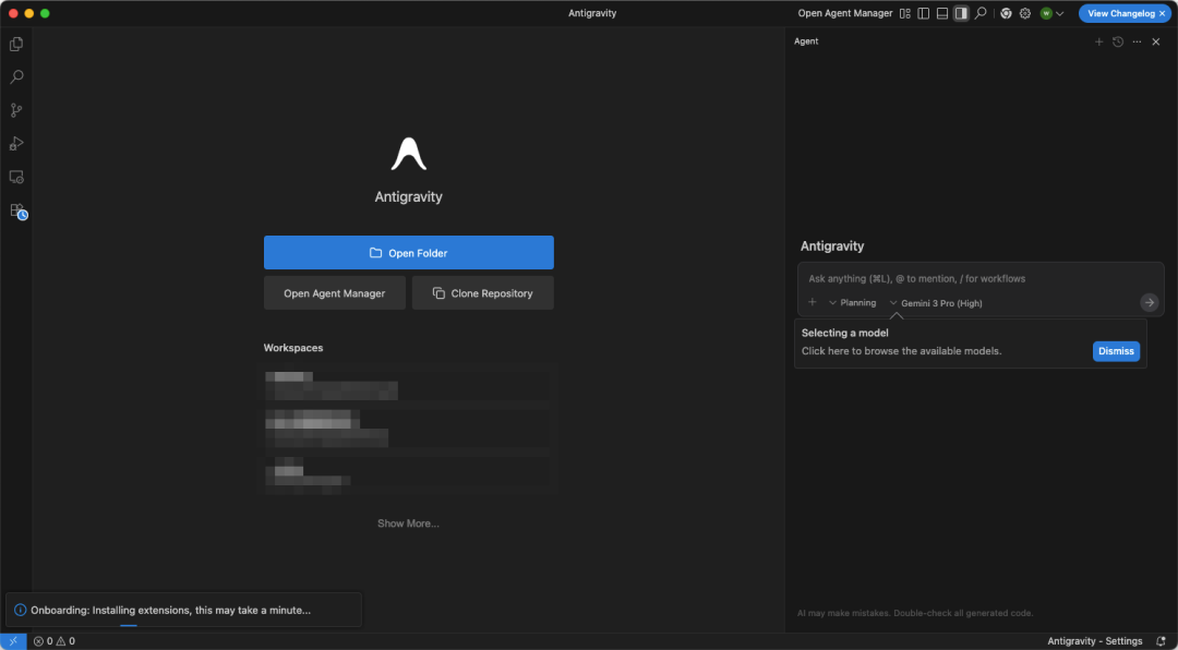Google 发布 Antigravity Agent编辑器 配图 9