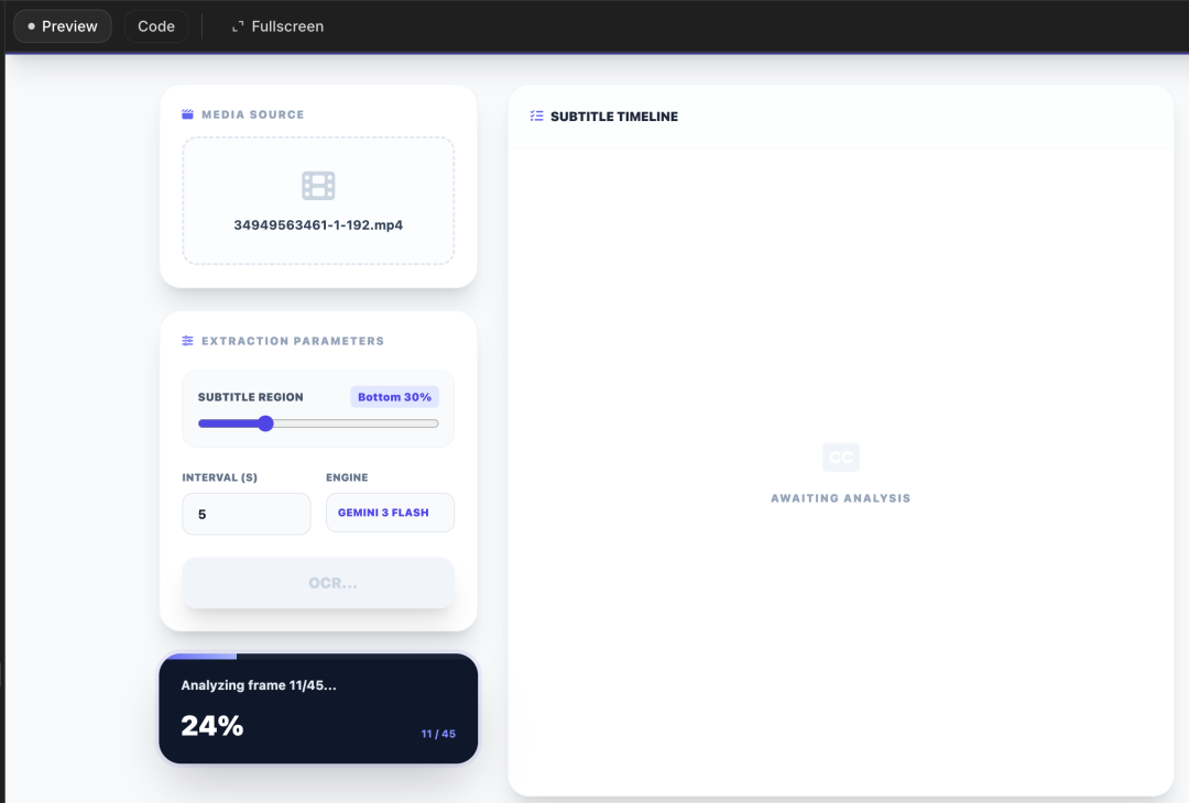 零成本！我用 PaddleOCR API 做了一款视频字幕提取神器 配图 6