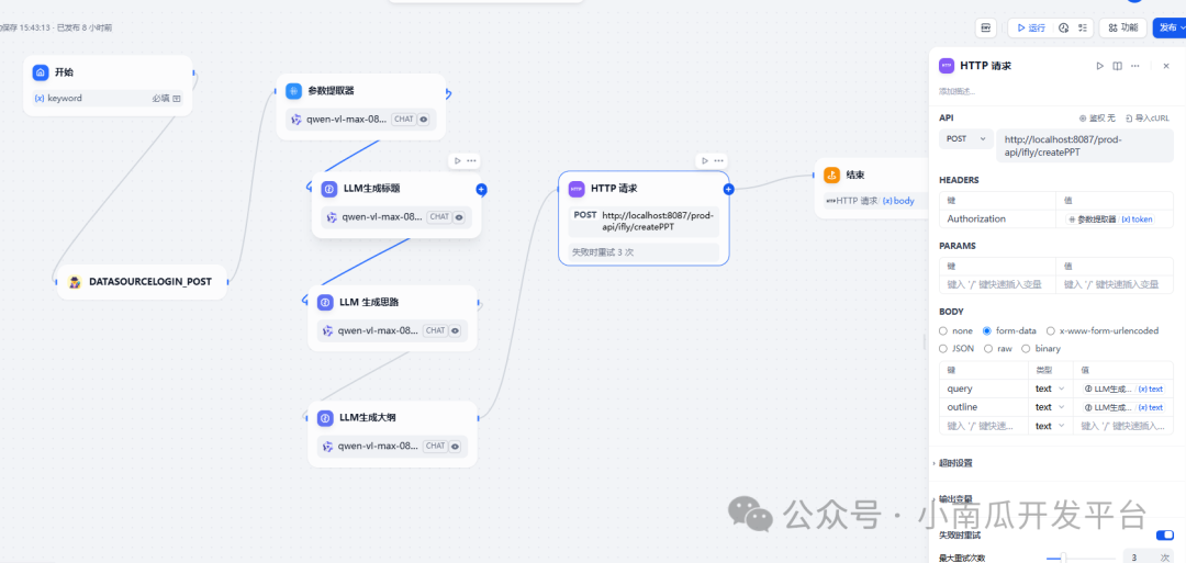 dify+讯飞PPT接口实现智能PPT生成助手 配图 6