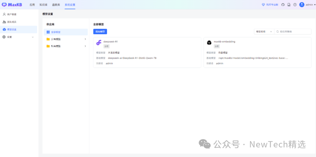 配置系统模型