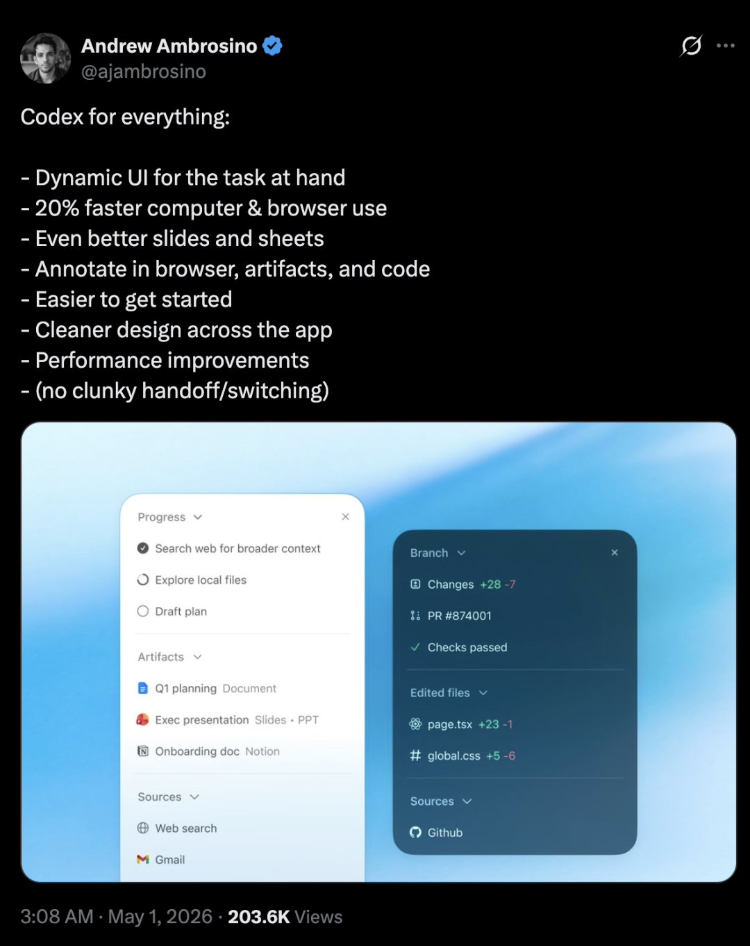 永别了，终端！OpenAI疯狂升级Codex，接管Mac人类全程0操作围观 配图 28