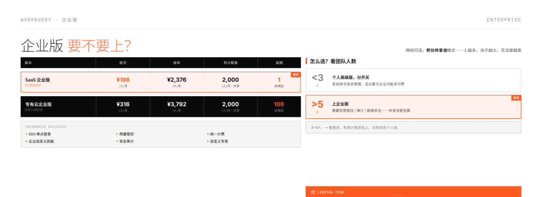 WorkBuddy 怎么买最不亏？免费到旗舰一次算清，看这个就够了！ 配图 6
