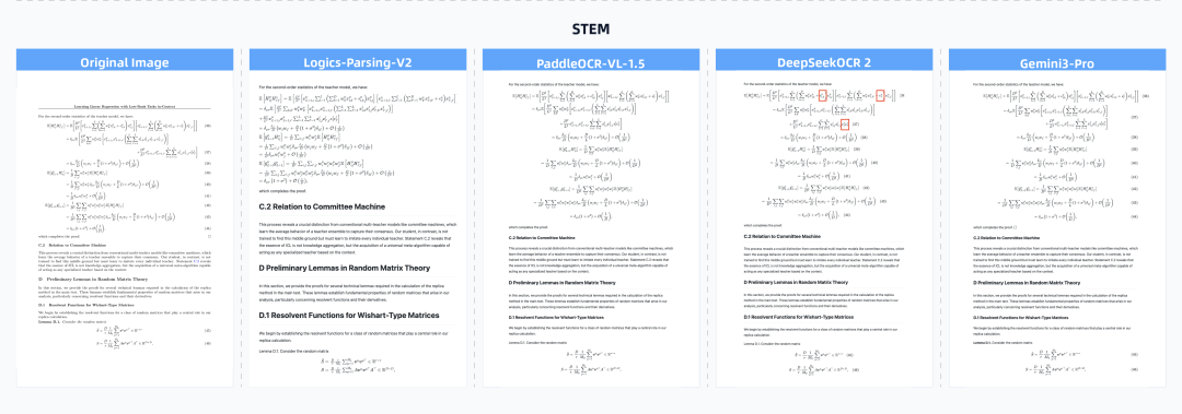 STEM 文档解析效果