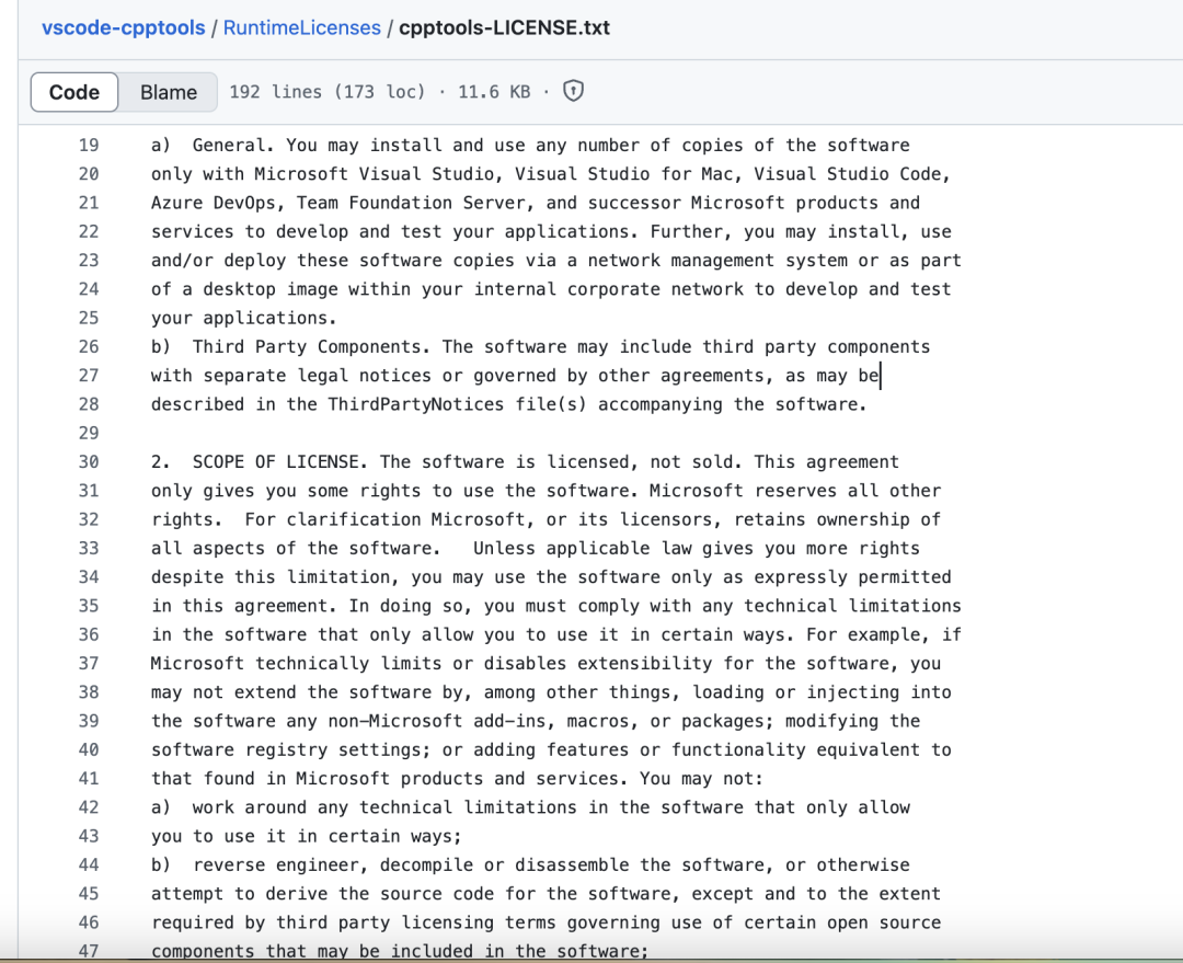 微软突发“封杀令”！全面禁止Cursor使用C、C++、C# 扩展，开发者被迫回退版本 配图 6