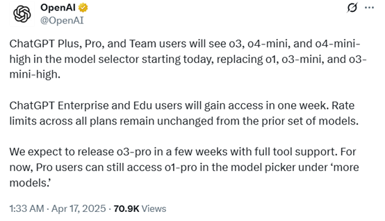 刚刚，o4-mini发布！OpenAI史上最强、最智能模型 配图 8