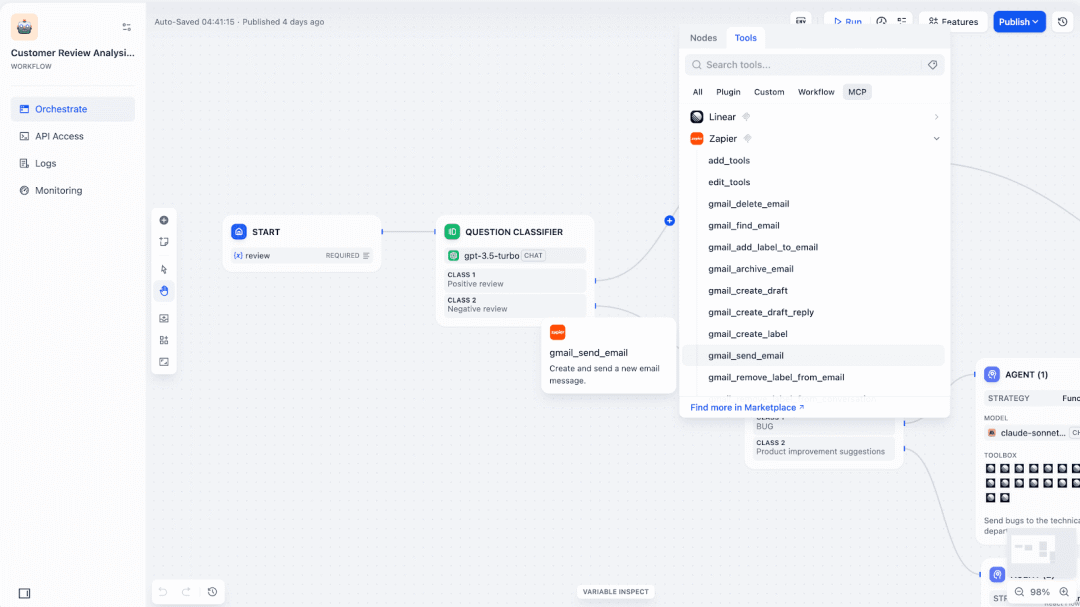 Dify v1.6.0：内置双向 MCP 支持 配图 6
