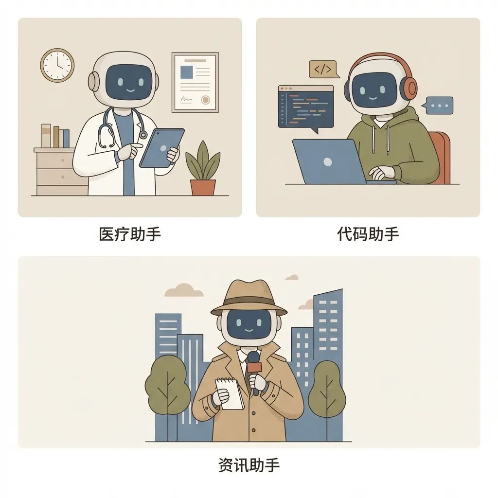 AI多角色形象