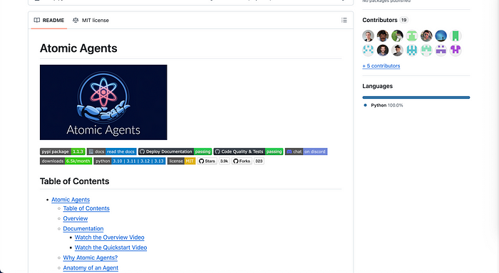 Atomic Agents Logo