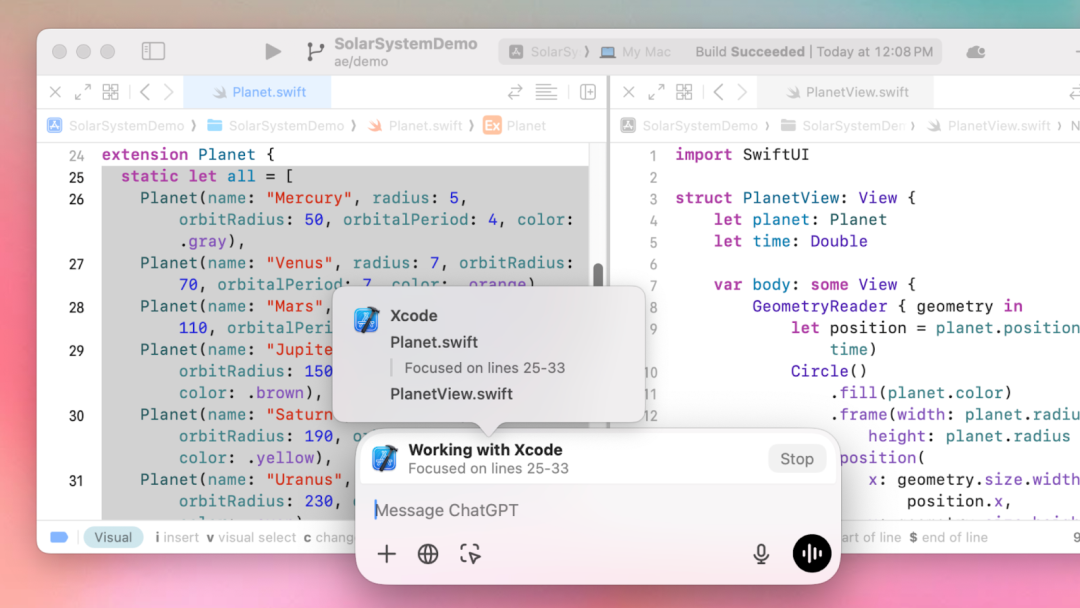 ChatGPT Mac桌面端重磅更新！与VS Code、终端完美联动！工作效率起飞！ 配图 4