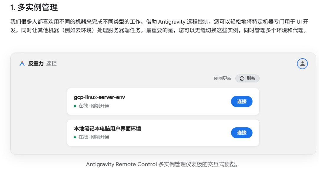 Antigravity的远程控制终于更新了 配图 8