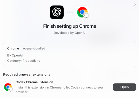 Codex 发布了 Chrome 插件,能替你填表、报销、玩游戏的...操控整个浏览器 配图 2