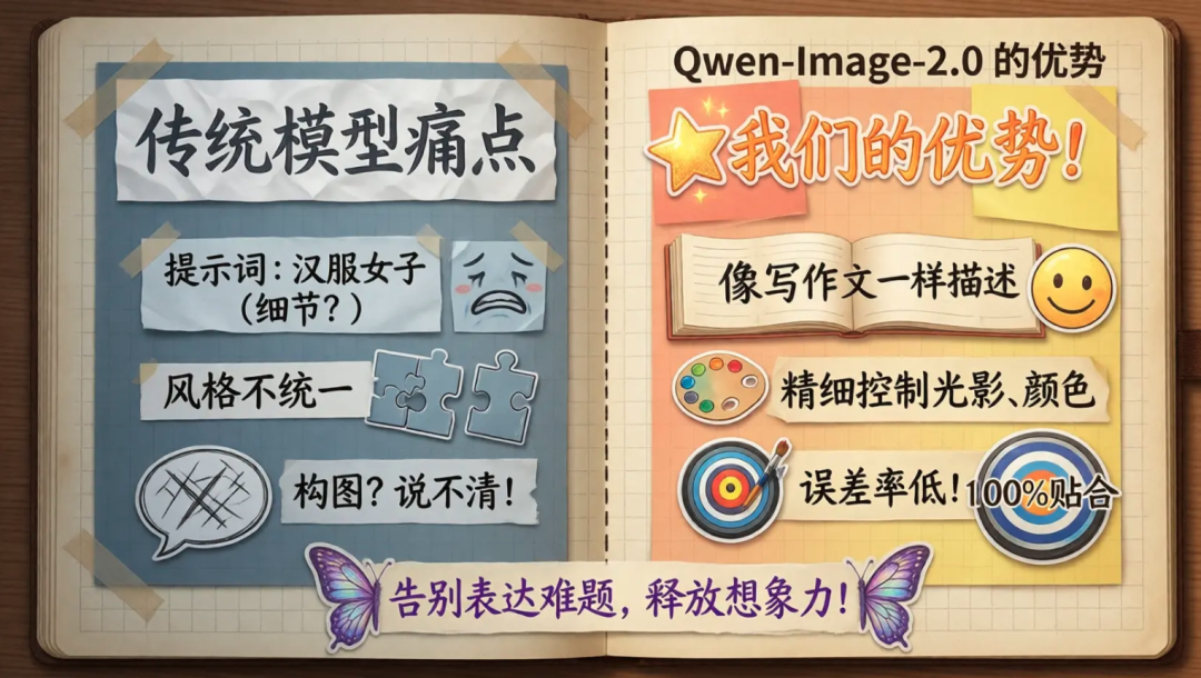 Qwen-Image-2.0发布：中文生图彻底不拧巴了 配图 3