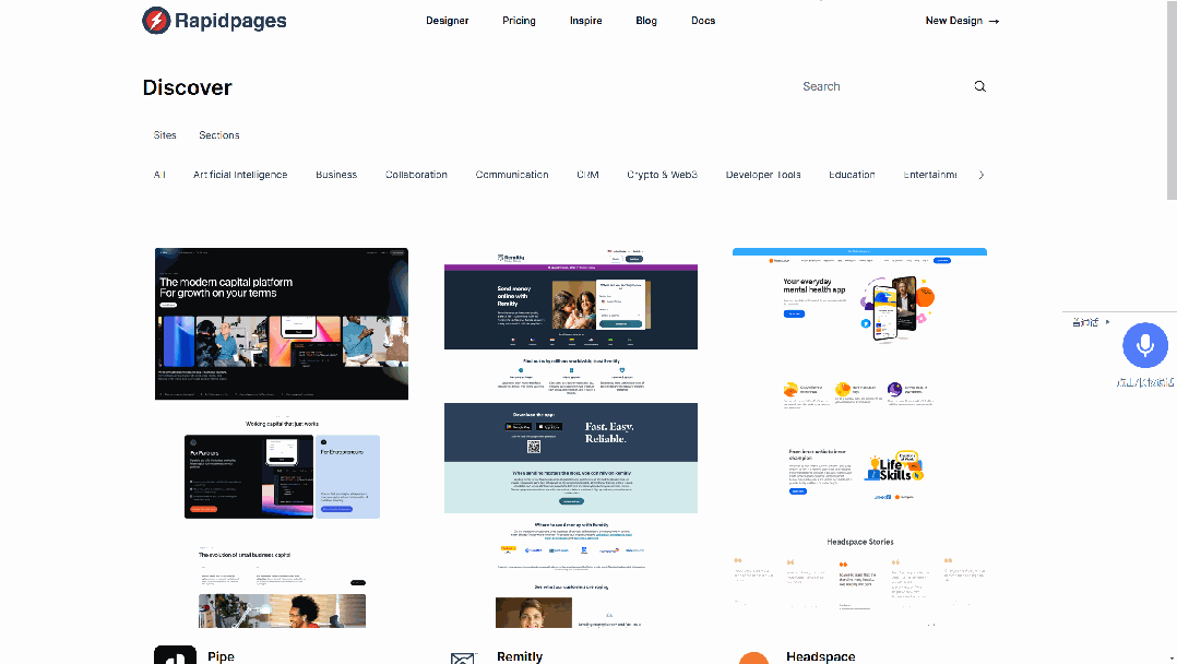 RapidPages：40秒生成AI网站！实时生成 UI 组件、比Open UI 更快 & 开源 配图 6
