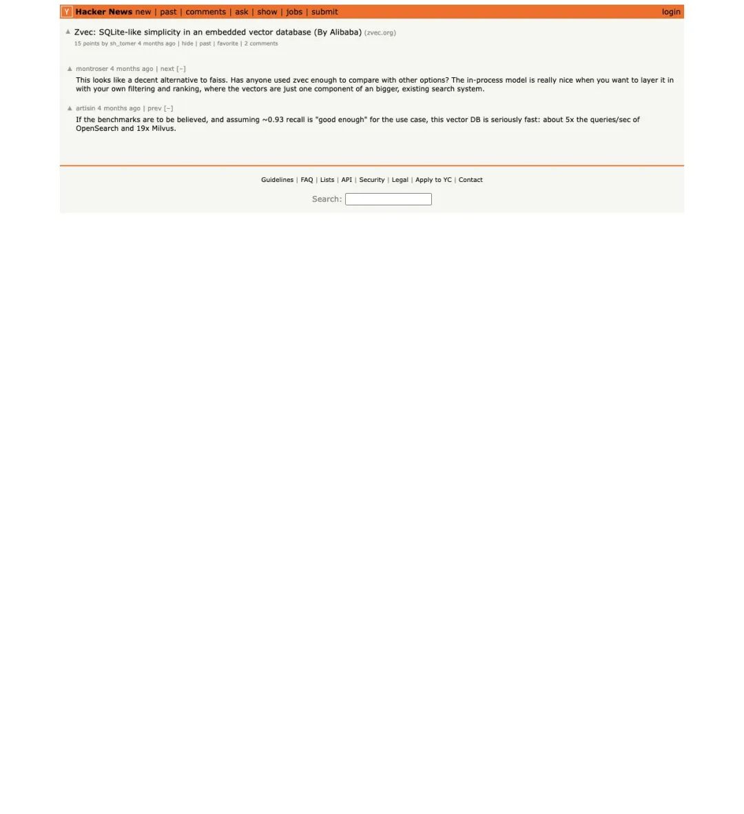 Hacker News 讨论帖