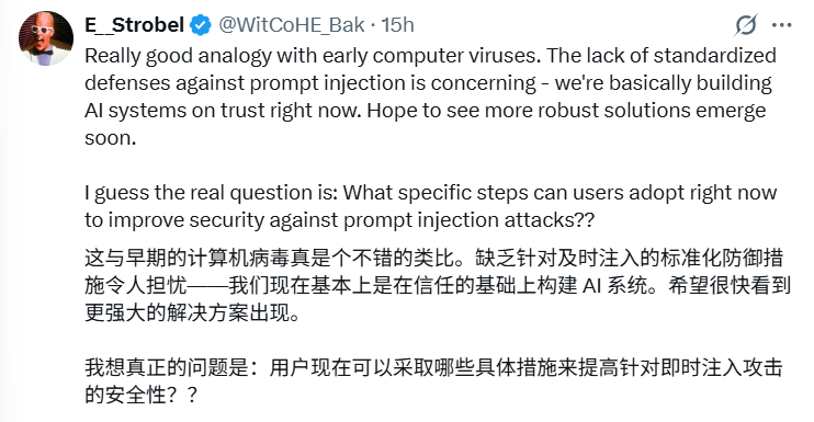 Andrej Karpathy：对于AI Agent的安全风险，我也束手无策 配图 4