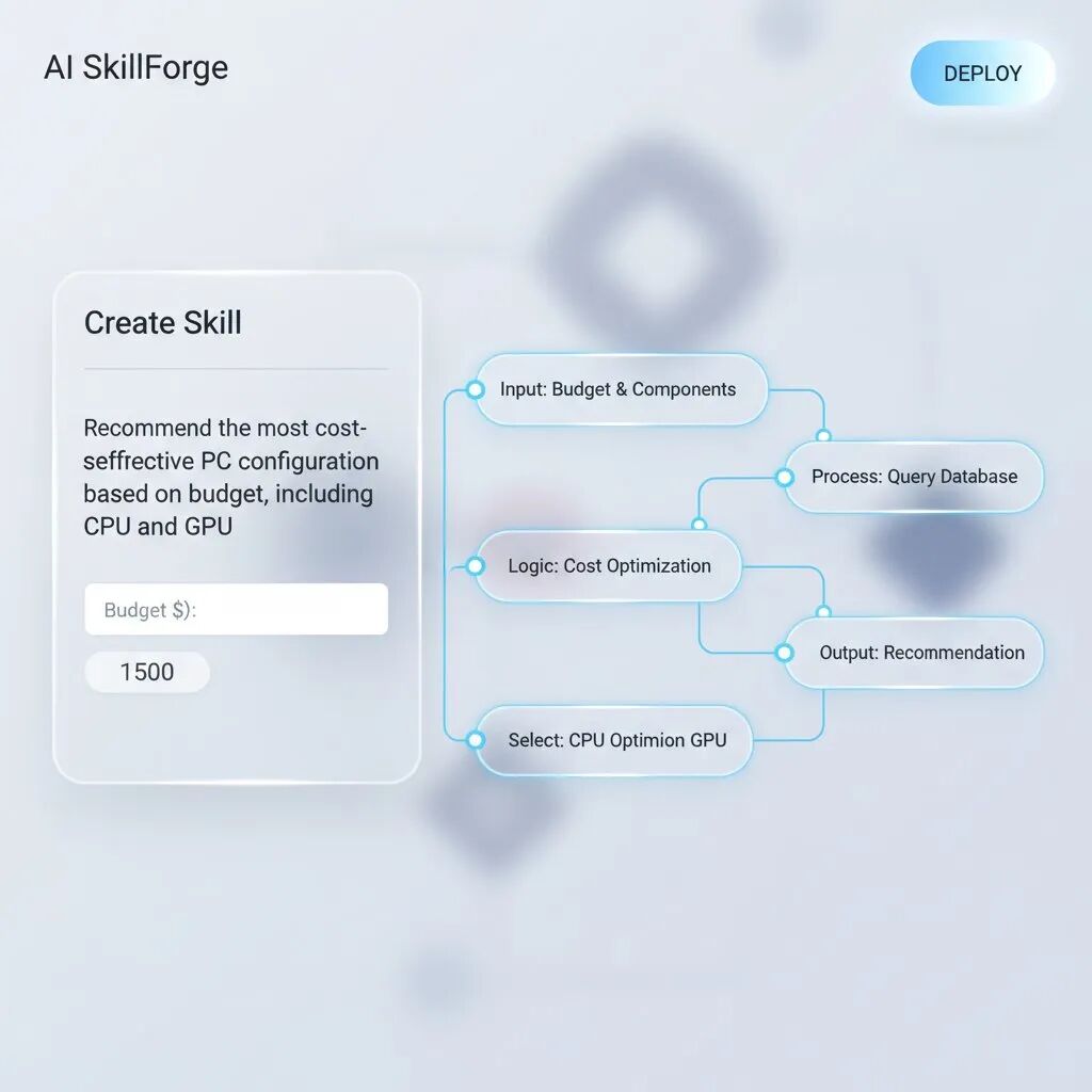 图片：扣子编程创建 Skill 界面