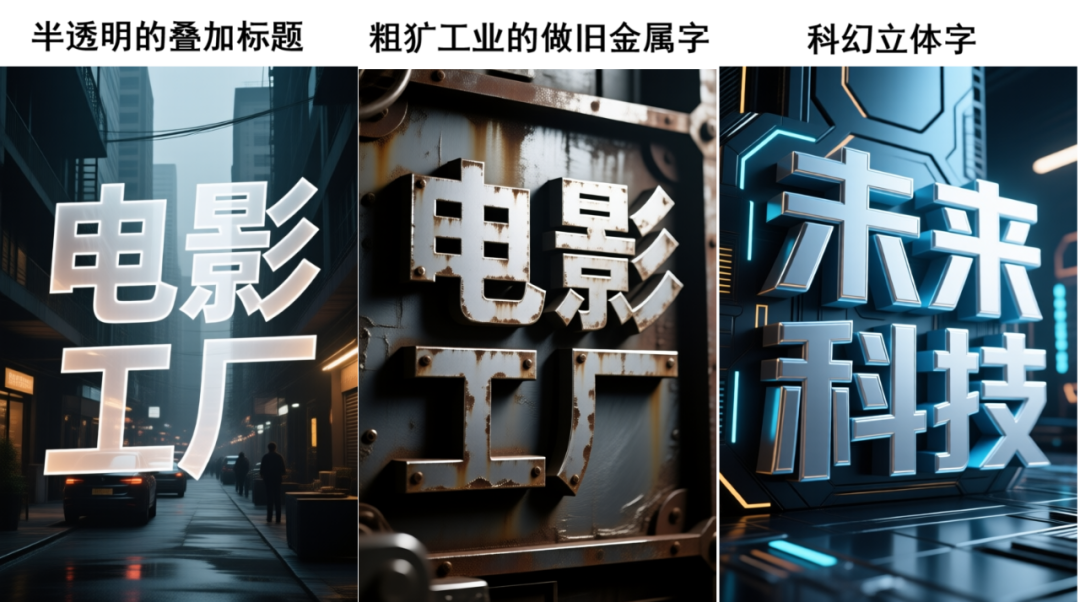 Qwen Image 提示词：中文字体风格与效果描述指南 配图 2