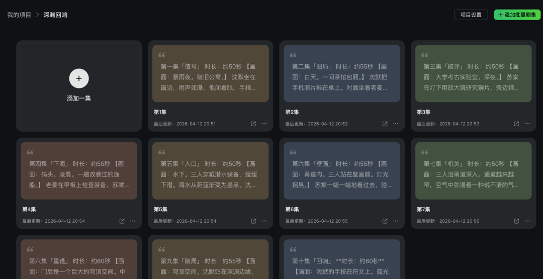 纳米漫剧流水线，我劝你别太离谱 配图 6