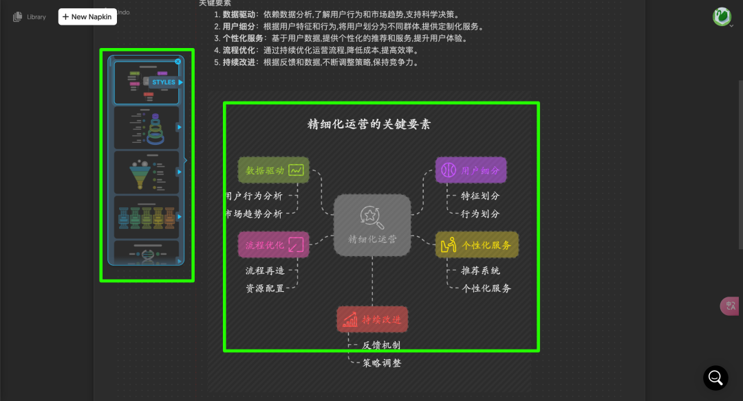 Napkin可视化神器保姆级图文教程！AI小白也能3分钟上手！ 配图 9