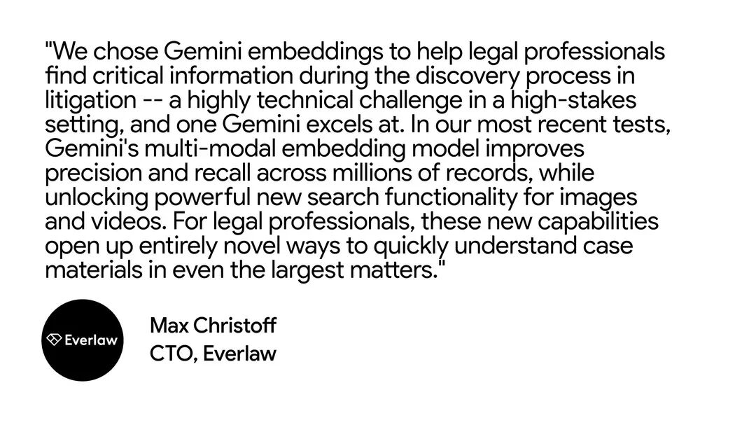 Gemini Embedding 2：首个原生五模态 embedding 模型 配图 4