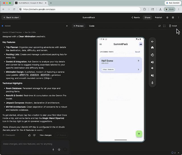 使用 Google AI Studio 轻松构建原生 Android 应用 配图 2