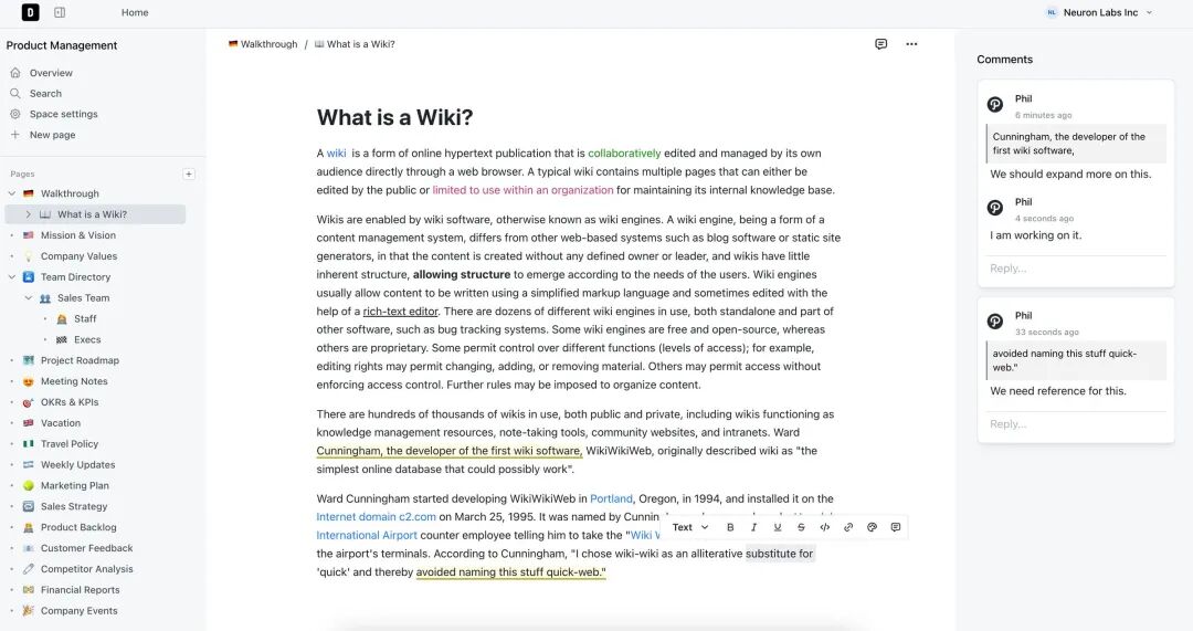 开源协作新神器Docmost：团队知识管理的高效低成本解决方案！ 配图 2