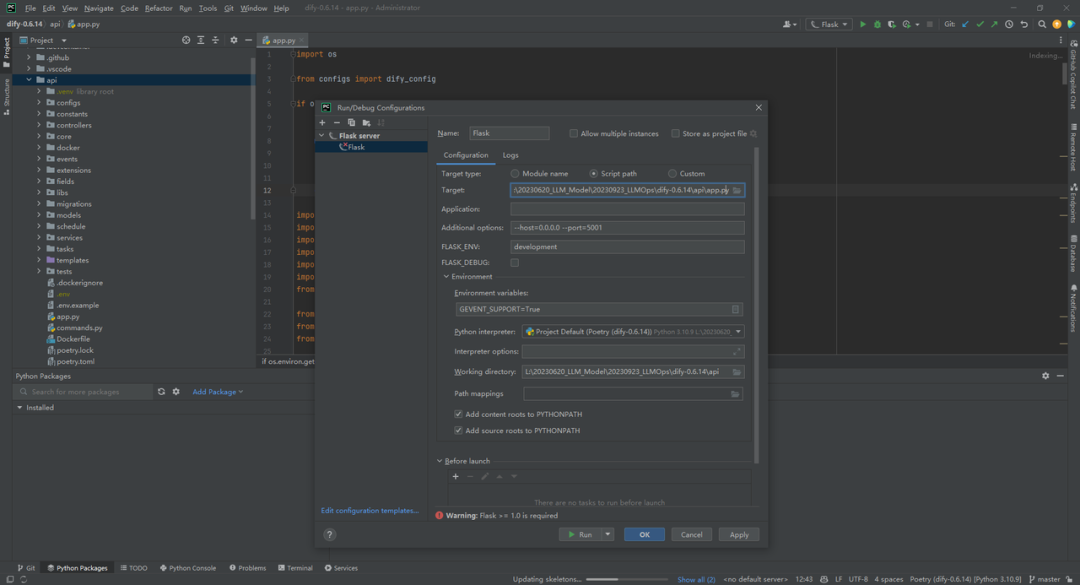 Dify v0.6.14源码部署 配图 7