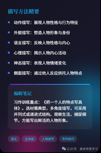 复习知识点一键变精美网页，转发班级群！ 配图 20